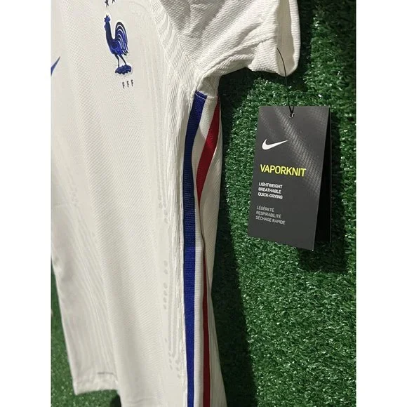 Nike FFF Vapor Match Away Vaporknit Soccer White France CD0599-100 Men’s Size M - Picture 4 of 7